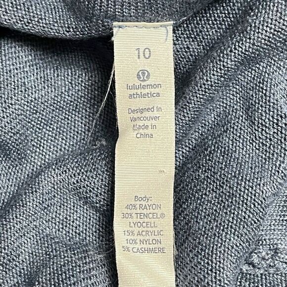 LULULEMON Iconic Sweater Wrap 10 - Picture 6 of 9